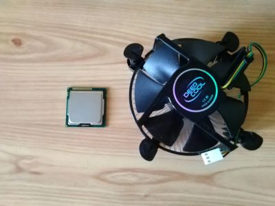 Лот: 12620595. Фото: 1. I3 2100 + Кулер Deepcool. Процессоры