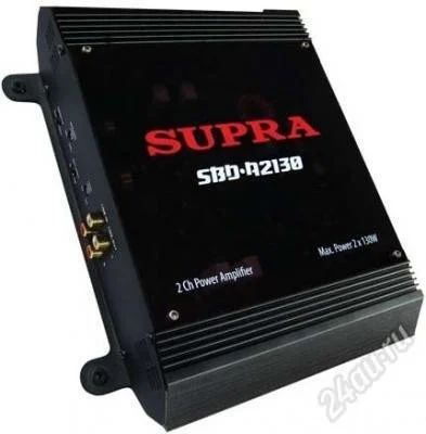 Лот: 2286970. Фото: 1. Усилитель SUPRA SBD-A2135. Усилители