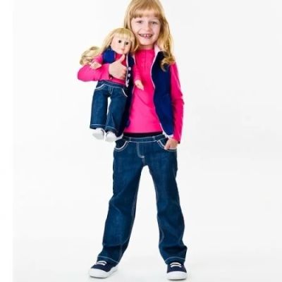Лот: 11465308. Фото: 1. Новые джинсы для девочки ТМ Mia. Брюки, шорты, джинсы