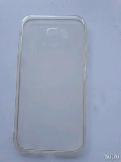 Лот: 10012584. Фото: 1. Чехол силиконовый Samsung A7... Чехлы, бамперы