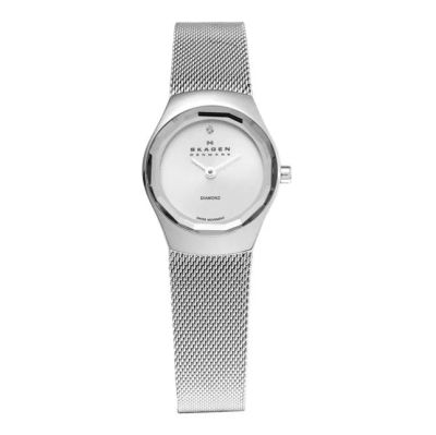 Лот: 23807816. Фото: 1. Женские часы SKAGEN Mesh 432SSSS. Оригинальные наручные часы