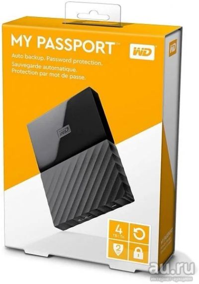 Лот: 13477247. Фото: 1. Внешний жесткий диск 4Tb(4000Гб... Внешние жесткие диски