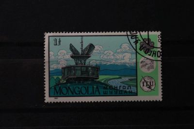 Лот: 3931616. Фото: 1. марка 21 Монголия 1983 г космос. Марки