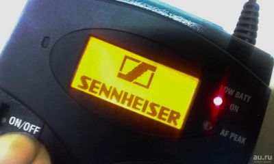 Лот: 10005760. Фото: 1. Sennheiser ew-100g3. Студийные микрофоны, радиомикрофоны и радиосистемы