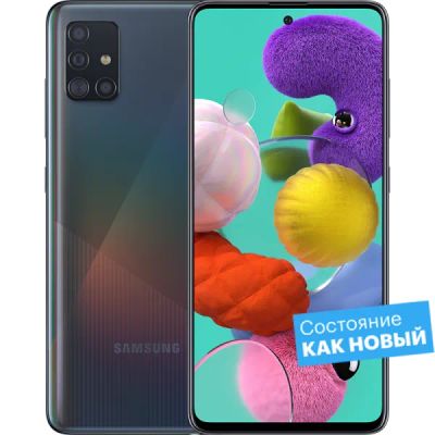 Лот: 22221543. Фото: 1. Смартфон Samsung Galaxy A51 128GB... Смартфоны