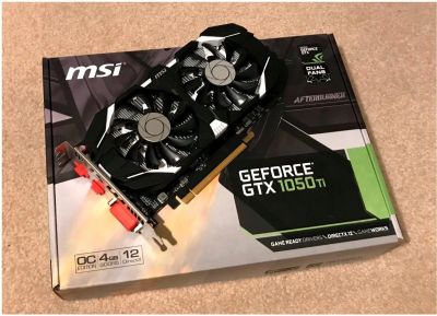 Лот: 25548864. Фото: 1. MSI 1050 Ti OC. Видеокарты
