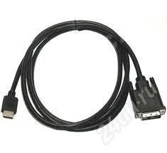 Лот: 1373410. Фото: 1. кабель DVI-HDMI 5м. Шлейфы, кабели, переходники