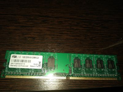 Лот: 12957590. Фото: 1. ddr2 foxline 1gb 800mhz. Оперативная память