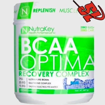Лот: 7063105. Фото: 1. BCAA optima (30порций) от NutraKey... Спортивное питание, витамины