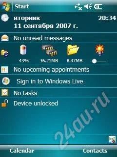 Лот: 254956. Фото: 1. КПК HP IPAQ 2190 прошит до WM... Планшеты