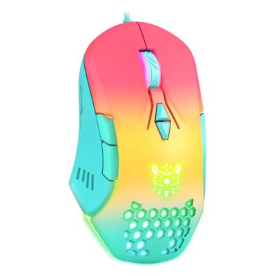 Лот: 25048317. Фото: 1. Игровая мышь Onikuma CW902-G Rainbow... Клавиатуры и мыши