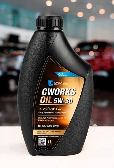 Лот: 21042032. Фото: 1. CWORKS OIL 5W30 C2/C3 1 л (масло... Масла, жидкости