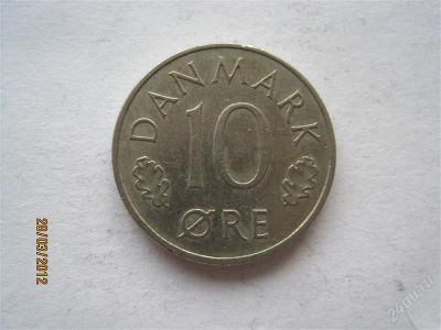 Лот: 1685033. Фото: 1. vz Дания 10 эре 1981. Европа