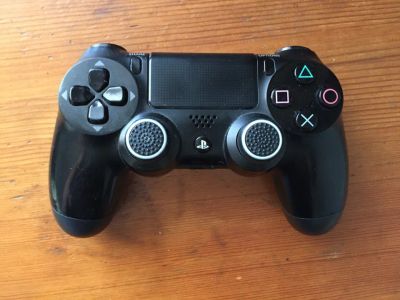 Лот: 7688414. Фото: 1. Sony Dualshock 4 black Дуалшок... Запчасти для игровых приставок, консолей
