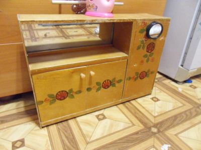 Лот: 11585803. Фото: 1. шкаф большой для кукол деревянный... Куклы и аксессуары
