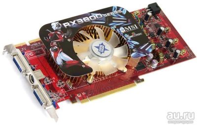 Лот: 13837382. Фото: 1. Видеокарта MSI ATI Radeon HD 3800... Видеокарты