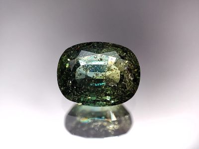 Лот: 21327160. Фото: 1. 2.33 ct. Сапфир кушон. НЕ гретый... Драгоценные и поделочные камни