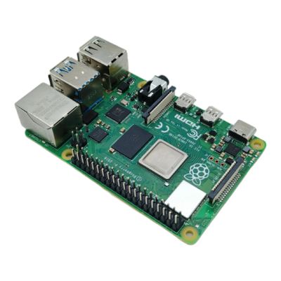 Лот: 20863664. Фото: 1. Микрокомпьютер Raspberry Pi 4... Микроконтроллеры