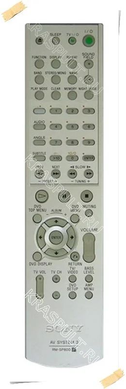 Лот: 15905933. Фото: 1. Пульт SONY RM-SP800. Пульты ДУ