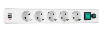 Лот: 9485428. Фото: 1. Сетевой фильтр Гарнизон ЕНW-6-USB... ИБП, аккумуляторы для ИБП