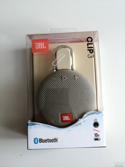 Лот: 15345708. Фото: 1. Потративная колонка JBL Clip 3. Портативные, беспроводные колонки