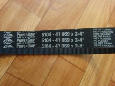 Лот: 10852300. Фото: 1. Ремень зубчатый ГРМ Gates 5104-41069... Расходные материалы