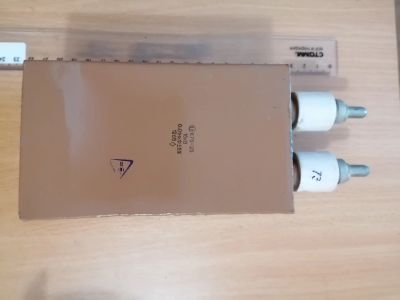 Лот: 24785625. Фото: 1. Конденсатор К75-25 16кВ 0.01мкФ. Конденсаторы