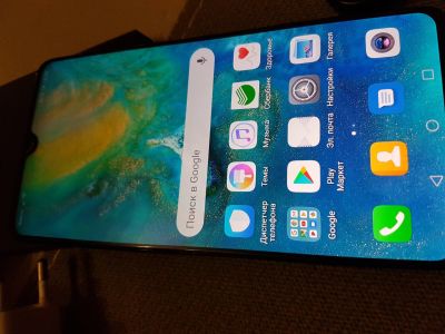 Лот: 14908860. Фото: 1. Huawei Mate 20 фиолетовый 6Gb... Смартфоны