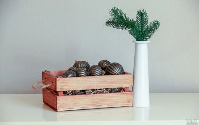 Лот: 17275145. Фото: 1. Елочные игрушки (черные) Handmade... Авторские куклы, игрушки, поделки