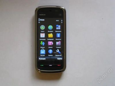 Лот: 1947469. Фото: 1. Nokia 5230 Navi Black CHROME Продажа... Кнопочные мобильные телефоны