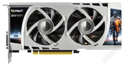 Лот: 2428287. Фото: 1. GTX 560 TI (448) 1280M GDDR5 320B... Видеокарты