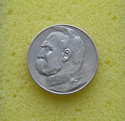 Лот: 10242258. Фото: 1. 5 злотых 1935 года. Польша. Юзеф... Европа