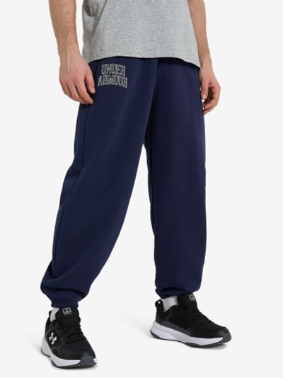 Лот: 25016899. Фото: 1. Брюки мужские Under Armour, Синий. Спортивные брюки, штаны
