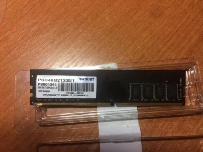 Лот: 18225029. Фото: 1. 8Gb DDR4-2133 Patriot. Обмен. Оперативная память