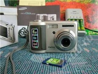 Лот: 382301. Фото: 1. Цифровой фотоаппарат SAMSUNG Cyber630... Цифровые компактные
