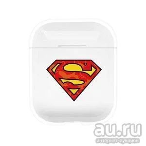 Лот: 13861662. Фото: 1. Чехол для AirPods superman. Чехлы, бамперы