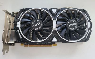 Лот: 19335045. Фото: 1. Видеокарта MSI Radeon Rx570 4Gb. Видеокарты
