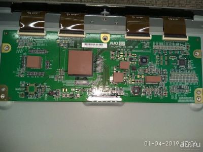 Лот: 13493331. Фото: 1. t-con T460HW02 V0 ctrl bd 06A83-1A... Печатные платы