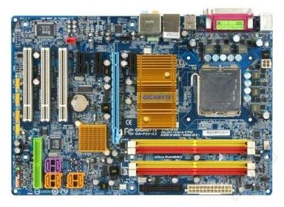 Лот: 2357829. Фото: 1. Отличная материнка Gigabyte p35-ds3... Материнские платы