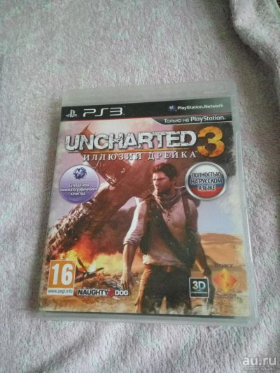 Лот: 9180076. Фото: 1. Uncharted 3 иллюзия дрейка. Игры для консолей