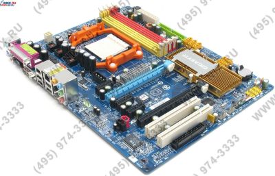 Лот: 7739366. Фото: 1. Gigabyte GA-M57SLI-S4 (OEM) SocketAM2... Материнские платы