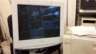 Лот: 2841140. Фото: 1. 19" Sony G420 частично неисправный. ЭЛТ-мониторы