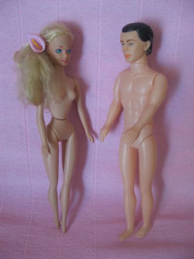 Лот: 9881607. Фото: 1. куклы №9, Барби и Кен высотой... Куклы и аксессуары