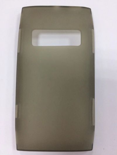 Лот: 10386827. Фото: 1. Чехол Nokia X7 Силикон Серый Pixel... Чехлы, бамперы