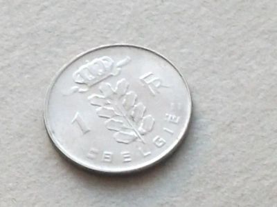 Лот: 19833273. Фото: 1. Монета 1 франк один Бельгия 1969... Европа