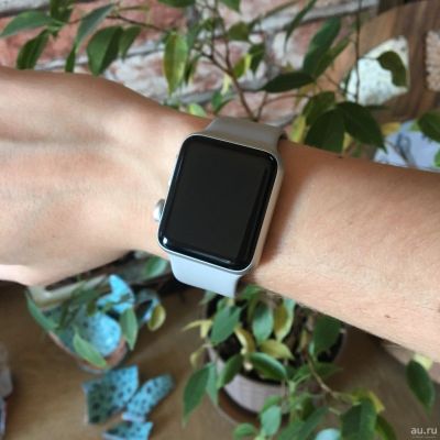 Лот: 13773687. Фото: 1. Apple Watch Series 3, 38 мм, корпус... Смарт-часы, фитнес-браслеты, аксессуары
