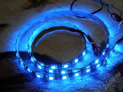 Лот: 605849. Фото: 1. Светодиодная лента 12V 100СМ. Детали тюнинга