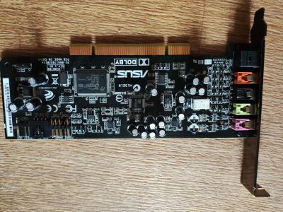 Лот: 20946283. Фото: 1. Звуковая карта asus dolby. Звуковые карты