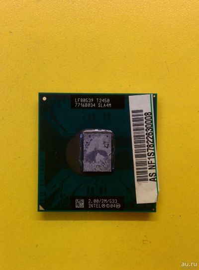 Лот: 12795173. Фото: 1. процессор T2450, 2M Cache, 2.00... Процессоры