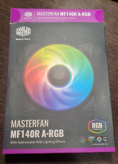 Лот: 25111988. Фото: 1. Вентилятор Cooler Master MasterFan... Системы охлаждения